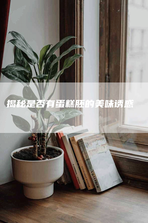 揭秘是否有蛋糕胚的美味诱惑